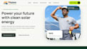 create a responsive react and mern stack website