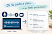 manually transcribe spanish audio and video