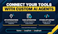 build custom ai agents with langgraph and API integrations