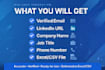 do b2b lead generation linkedin leads and email list