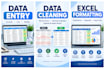 clean, format, merge, and split excel data