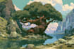 create digital landscape illustration