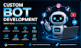 create social media bot tiktok bot instagram api bot, youtube bot twitter x bot