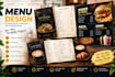 design restaurant menu do food menu design digital menu board