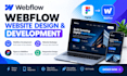 design and develop webflow websites redesign sites and convert figma to webflow