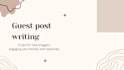 write seo articles blog posts  guest posts