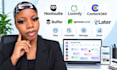do schedule post with hootsuite loomly content360 buffer sprout social later