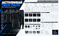 create activewear tech pack for leggings and sportswear