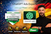 setup, manage and optimize your chat gpt ads campaign