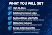 do b2b saas link building with high da dr guest posts