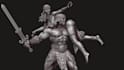 sculpt custom 3d model, 3d action figures and children toys for 3d printing
