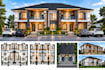 design a professional fourplex floor plan and house plans