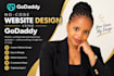 build godaddy website design and redesign