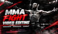 create viral MMA fight highlights and cinematic combat edit