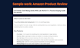 write SEO blog articles and amazon affiliate product content