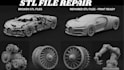 fix, repair and modify stl files for 3d printing