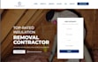 design wix attic insulation website energy efficiency thermal insulation website