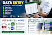 data entry specialist pdf to word excel