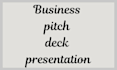 design professional pitch deck