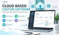 develop custom cloud based saas web applications dashboard
