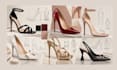 design high heels tech pack with detailed shoe specifications for manufacturing