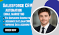 fix salesforce CRM duplicate leads salesforce contact data management