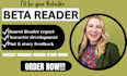 beta read critique novel, romance beta reader, beta reader fantasy