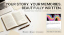 write your personal, family, or life story