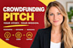 write your crowdfunding campaign pitch indiegogo kickstarter