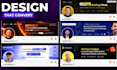 do linkedin carousel and banner canva design