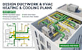 design ductwork, hvac mechanical systems, heating and cooling plans