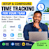 setup time tracking zoho sprints deel elorus buddy punch clockify leave dates