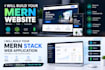 build a full stack web application using mern stack