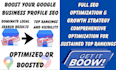 do google my business SEO and gmb optimization to boost local leads