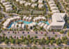 design 3d township masterplan large scale residential development aerial render