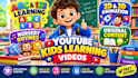 create 3d kids animation video