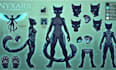 design furry reference sheet for your fursona or oc character