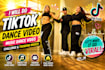 do tiktok dance video, challenge and trending moves