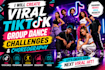 create trending tik tok group dance challenge videos