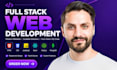 custom website development,website design as a full stack web developer