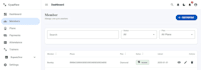 create a gym management web application with payment tracking