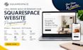 build squarespace website design and squarespace website redesign
