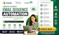 create shopify email sequence brevo mailerlite automation for customer retention