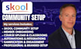 setup skool, skool credit repair, skool course content