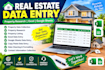 provide accurate real estate data entry services