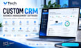 develop custom CRM and business management software