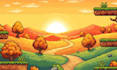 create pixel art backgrounds pixel game environments and pixel landscape art