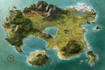 unique and map illustration