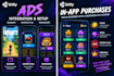 monetize your unity game with ads and in app purchases
