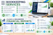 do quickbooks online bookkeeping clean up catch up recon